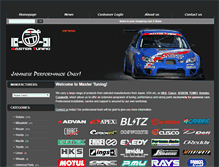 Tablet Screenshot of master-tuning.ch